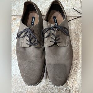 Men's tan Lace-Up Oxfords